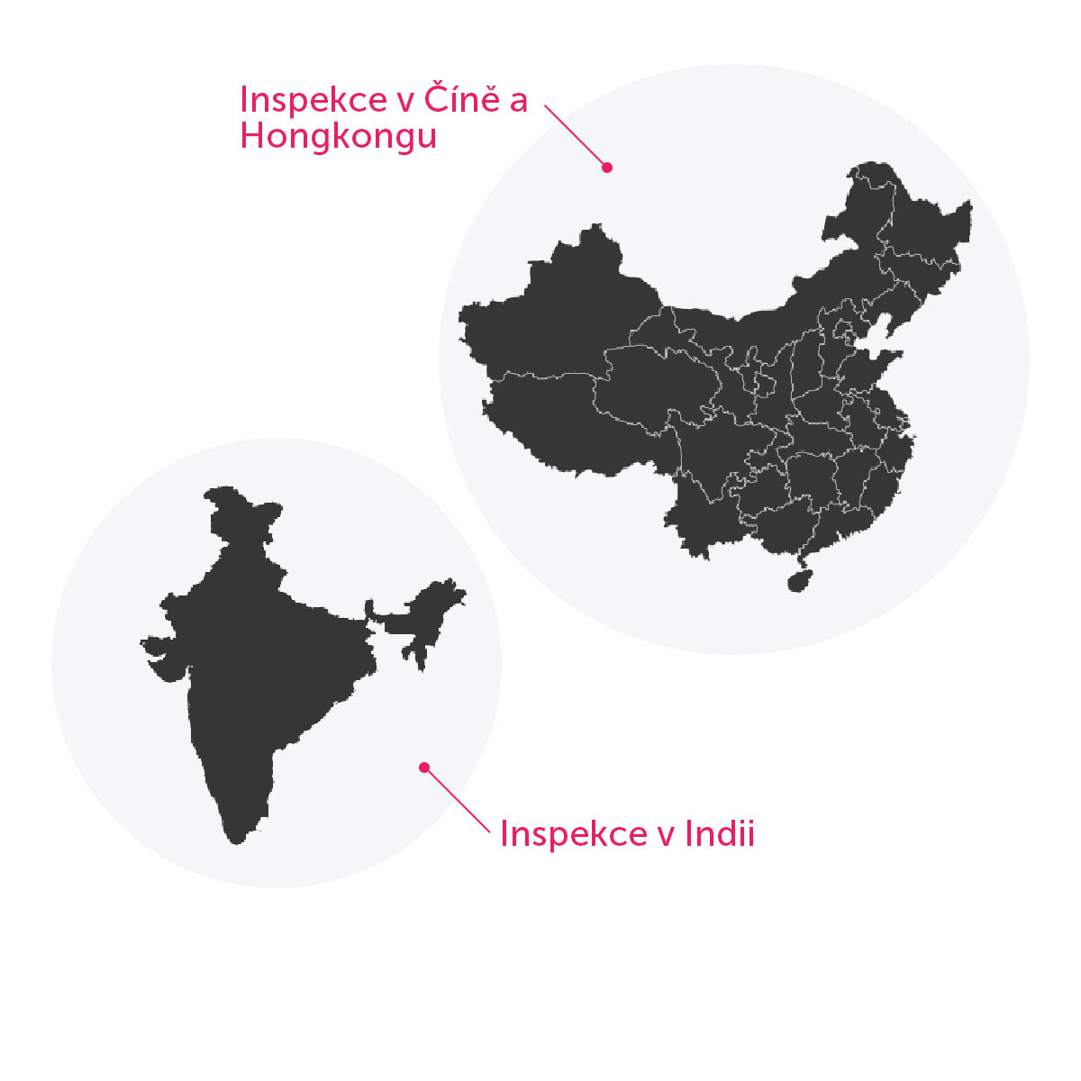 Kontrola kvality v Číně, Taiwanu, Hongkongu a Indii